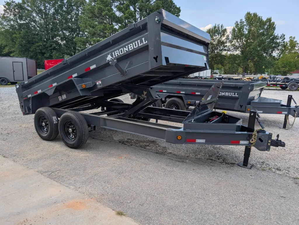 Iron Bull DWB 7' x 14' Dump Trailer 7K