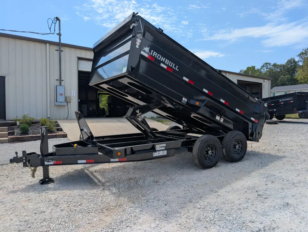Iron Bull DTB 7' x 14' Dump Trailer 7K
