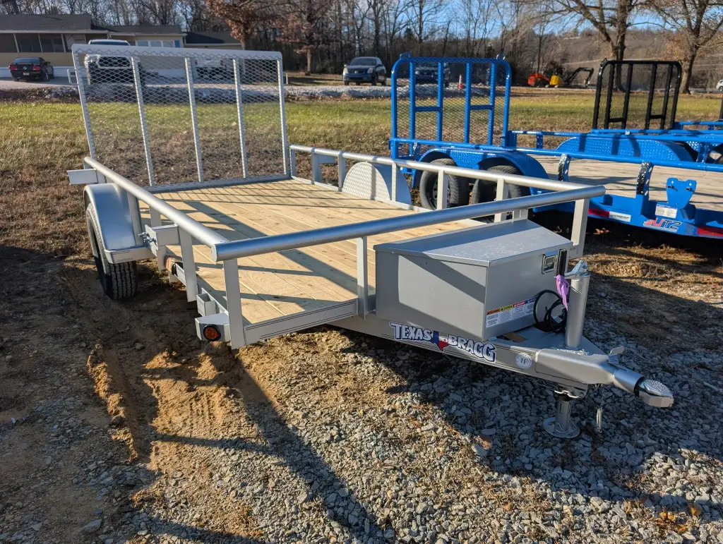 Texas Bragg Light Pipe Top 6.5' x 12' Utility Trailer 3.5K