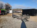 Texas Bragg Light Pipe Top 6.5' x 16' Tandem Axle Utility Trailer 3.5K