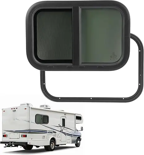 21" W x 14" H RV Window Teardrop - Cheryl Carnes