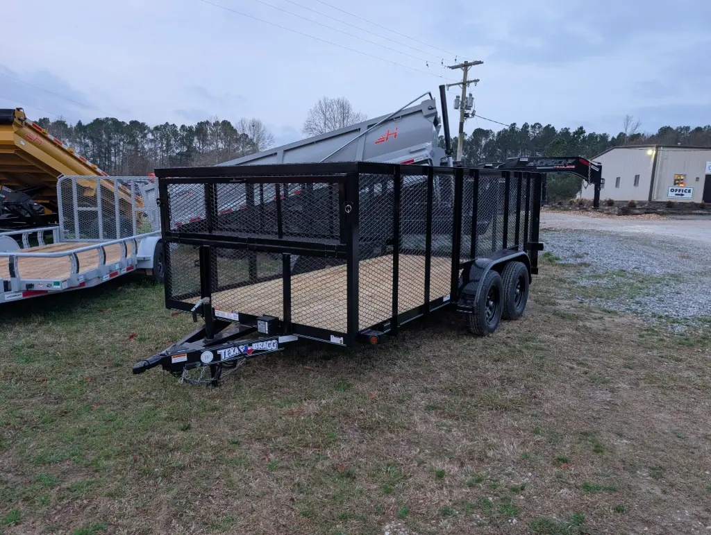 Texas Bragg Landscape 7' x 14' Tandem Axle Utility Trailer 3.5K 