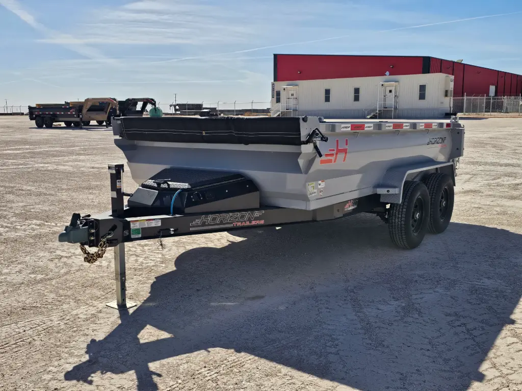 Horizon HZ6 12' Dump Trailer - (2) 5.2K Axles 