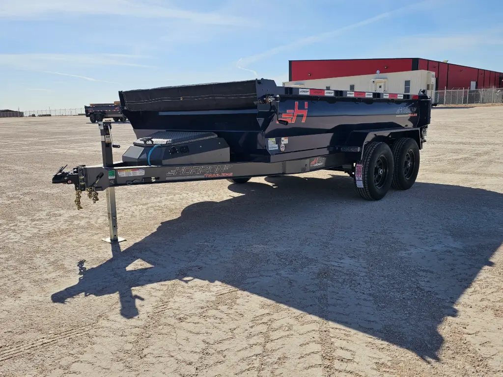 Horizon HZ6 12' Dump Trailer - (2) 5.2K Axles