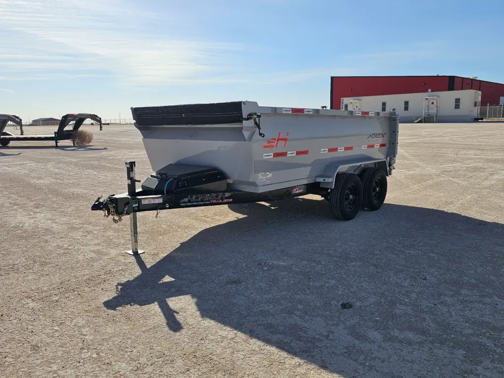 Horizon HZ6 12' Dump Trailer - (2) 5.2K Axles