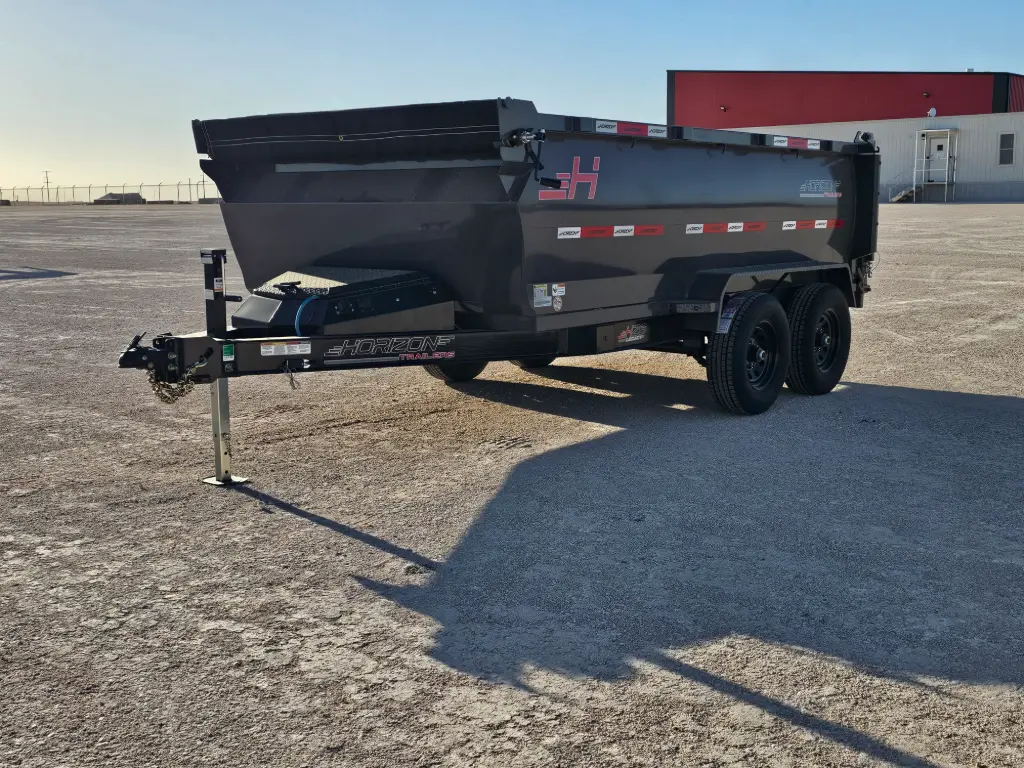 Horizon HZ6 12' Dump Trailer - (2) 5.2K Axles