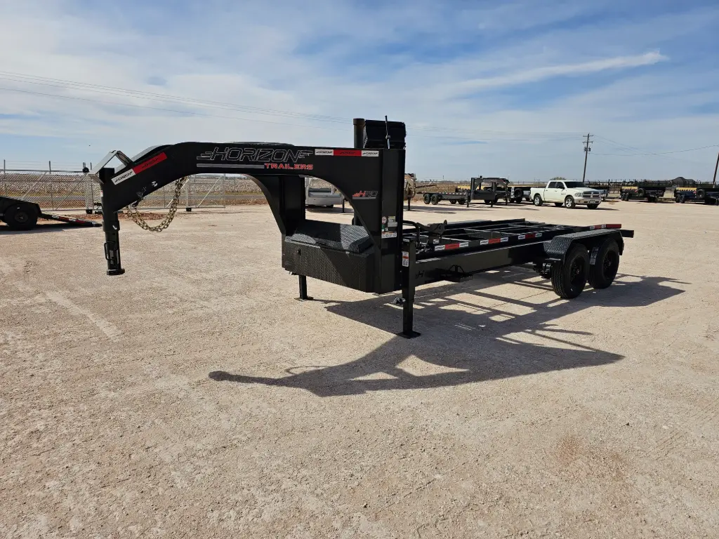 Horizon HRD 16' Gooseneck Roll Off Trailer - (2) 10K Axles