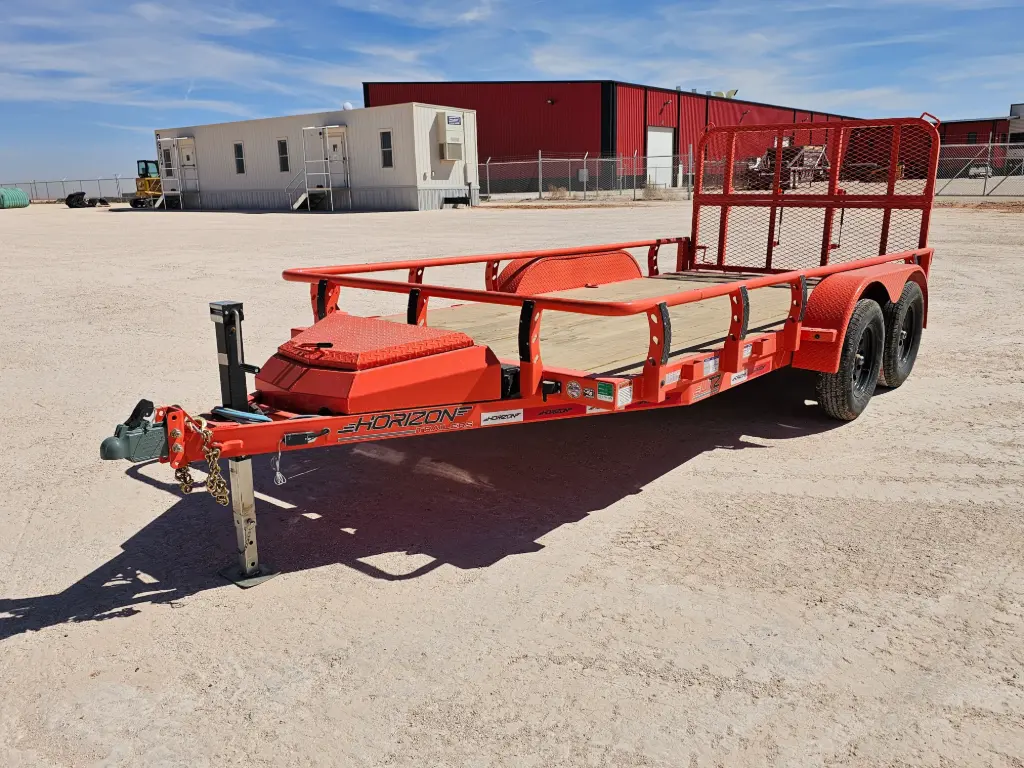 Horizon UTZ 6.5' x 14' Tandem Axle Utility Trailer - (2) 3.5K Axles