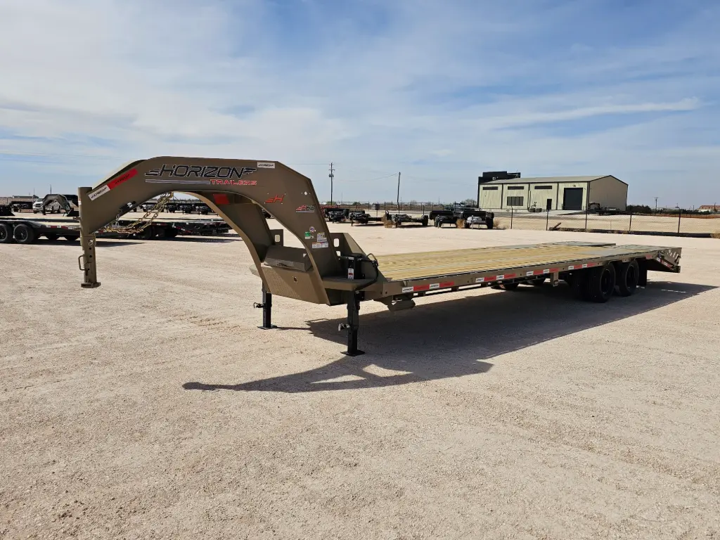 Horizon FHZ 30' Deck Over Gooseneck Trailer (25'+5') - (2) 10K Axles