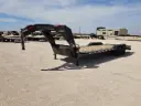 Horizon HEH 24' Drive Over Fender Gooseneck Equipment Trailer (21'+3') - (2) 10K Axles