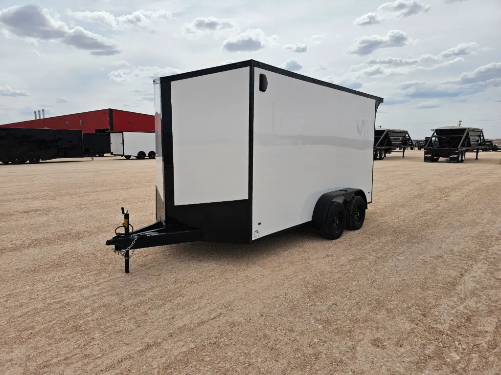 Steel Pines Cargo 7x14 TA2 Enclosed Trailer - (2) 3.5K Axles