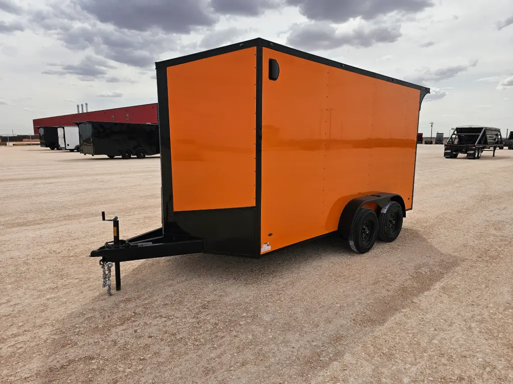 Steel Pines Cargo 7x14 TA2 Enclosed Trailer - (2) 3.5K Axles 