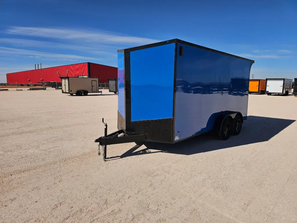 Steel Pines Cargo 7x16 TA2 Enclosed Trailer - (2) 3.5K Axles 