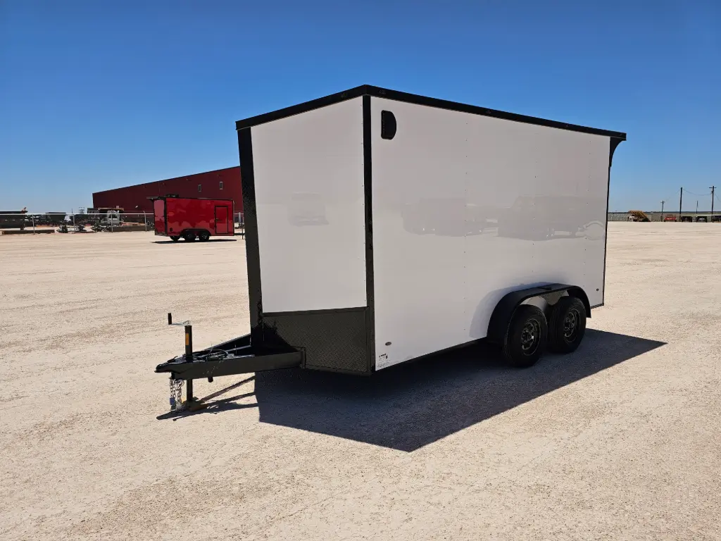Steel Pines Cargo 7x14 TA2 Enclosed Trailer - (2) 3.5K Axles