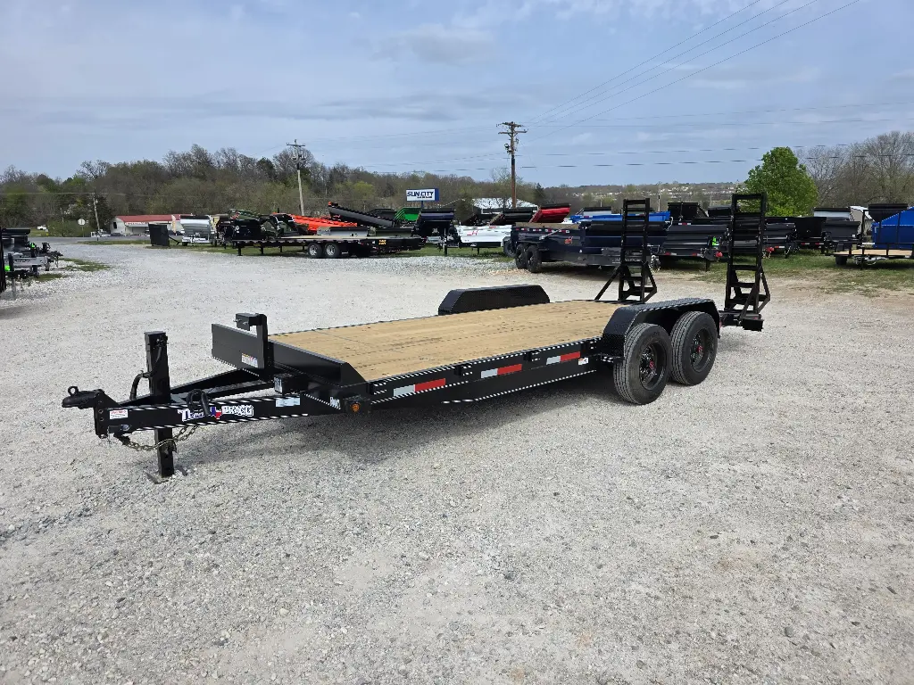 Texas Bragg Boss 20' Equipment Trailer (17'+3') 8K
