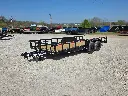 Texas Bragg Big Pipe 20' Equipment Trailer 7K 