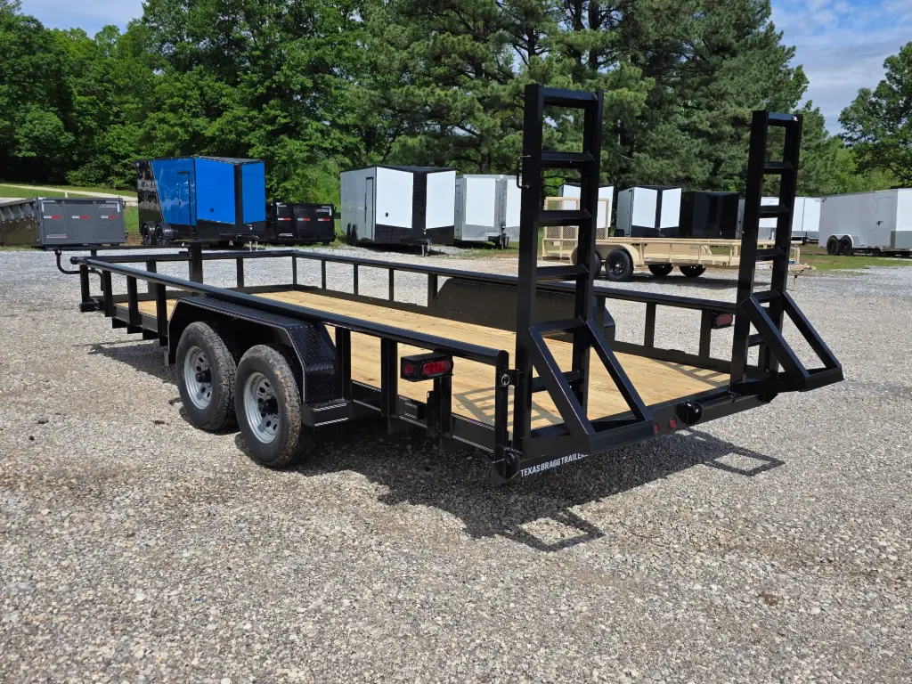 Texas Bragg Big Pipe 18' Equipment Trailer 5.2K
