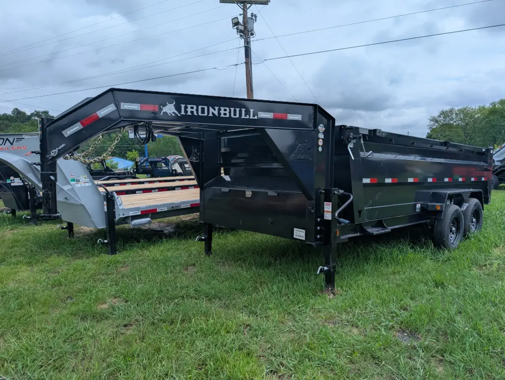 Iron Bull DTG 16' Gooseneck Dump Trailer