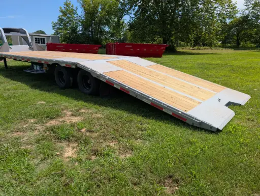 [10437] Horizon FYZ 34' Hydraulic Dovetail Gooseneck 12K (22'+12')