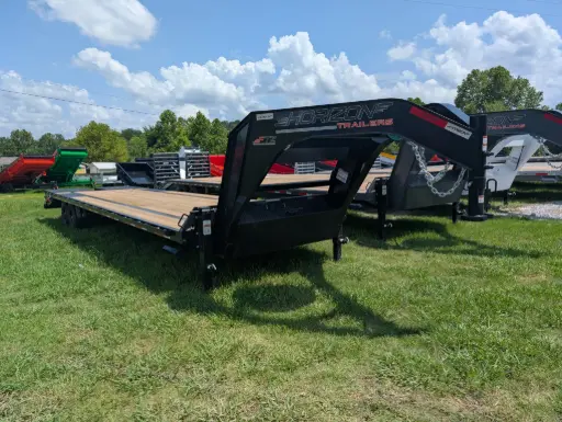 [11529] Horizon FTZ 32' Deck Over Gooseneck Trailer 8K (27'+5')