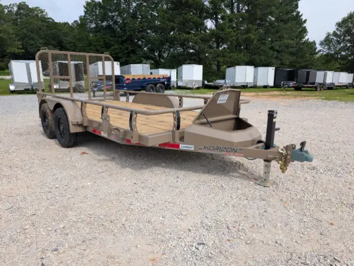 [11803] Horizon UTZ 6.5' x 14' Tandem Axle Utility Trailer 3.5k 