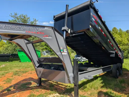 [11586] Horizon HZX 18' Gooseneck Dump Trailer 10K