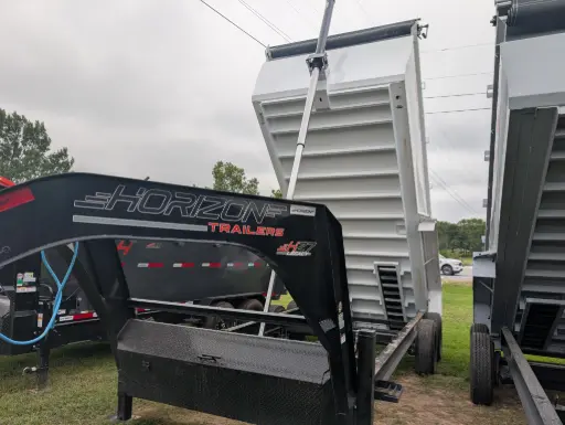 [11246] Horizon HZ7 16' Gooseneck Dump Trailer 8K 