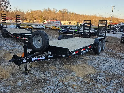[51122] Texas Bragg Boss 20' Equipment Trailer (17'+3') 8K