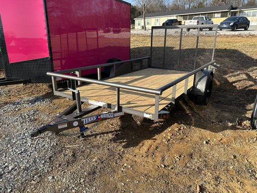 [60720] Texas Bragg 6 X 12 Pipe Utility Trailer 3.5K