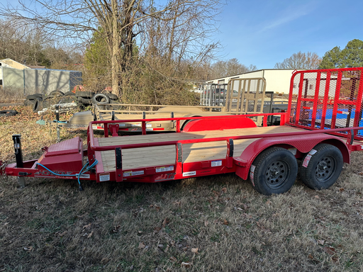 [15577] Horizon UTZ 6.5' x 14' Tandem Axle Utility Trailer 3.5k 