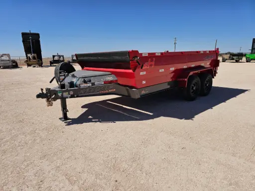 [15927] Horizon LZ7 14' Dump Trailer - (2) 7K Axles
