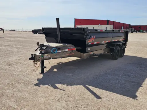 [16146] Horizon HZ7 16' Dump Trailer - (2) 8K Axles