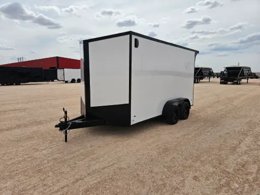 [39754] Steel Pines Cargo 7x14 TA2 Enclosed Trailer - (2) 3.5K Axles