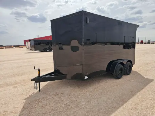 [39755] Steel Pines Cargo 7x14 TA2 Enclosed Trailer - (2) 3.5K Axles