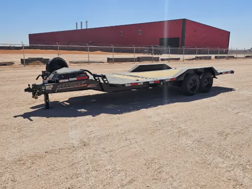 [16820] Horizon HET 22' Tilt Drive Over Fender Trailer (16'+6') - (2) 10K Axles