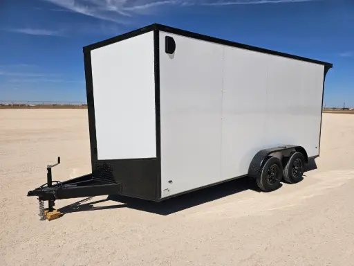 [39952] Steel Pines Cargo 7x16 TA2 Enclosed Trailer - (2) 3.5K Axles