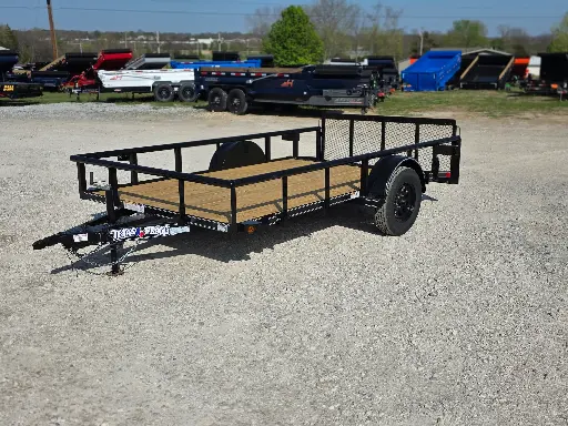 [52342] Texas Bragg Light Pipe Top 6.5' x 12' Utility Trailer 3.5K 