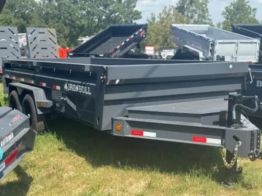 [34901] Iron Bull DWB 7' x 16' Dump Trailer 7K 