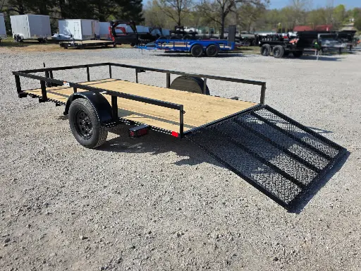 [52344] Texas Bragg LD 6.5' x 12' Utility Trailer 3.5K 