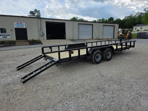 [52621] Texas Bragg Big Pipe 20' Equipment Trailer 5.2K  