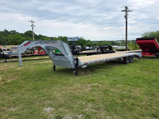 [10352] Horizon FTZ 32' Deck Over Gooseneck Trailer 7K (27'+5')