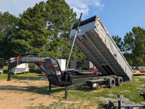 [10308] Horizon HZH 20' Gooseneck Dump Trailer 12K