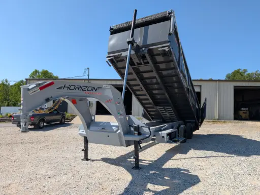 [10697] Horizon HZH 20' Gooseneck Dump Trailer 10K