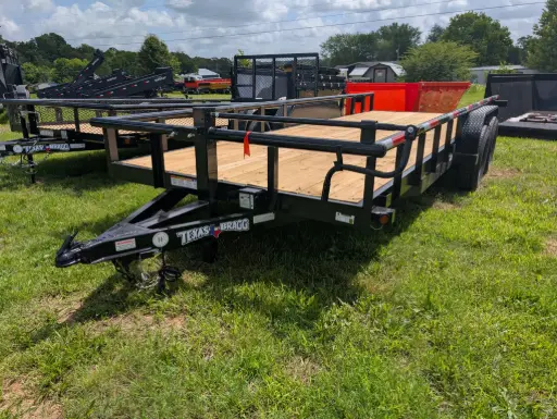 [53079] Texas Bragg Big Pipe 20' Equipment Trailer 7K 
