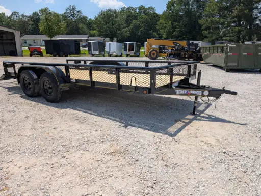 [53080] Texas Bragg Pipe 16' Utility Trailer 3.5K