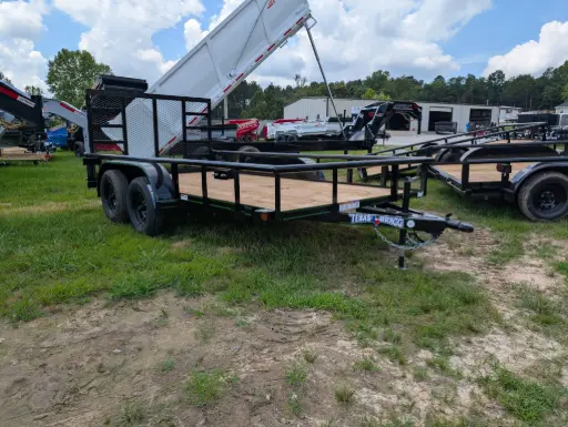 [53085] Texas Bragg Light Pipe 14' Utility Trailer 3.5K