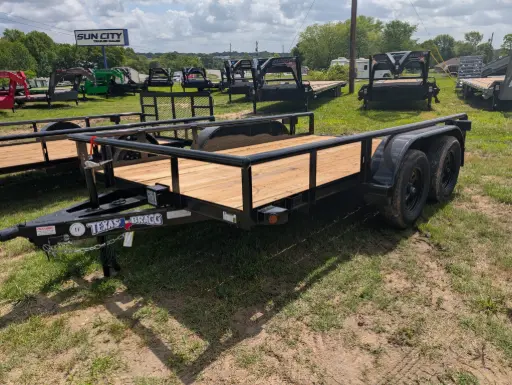 [53086] Texas Bragg Pipe 14' Utility Trailer 3.5K